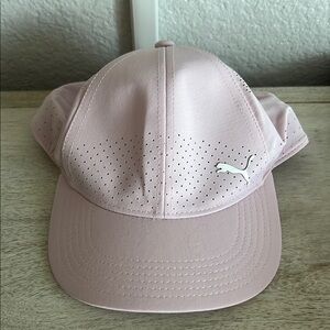 PUMA OSFA Air Mesh Pink/White Hat Adjustable One Size Women’s Fit